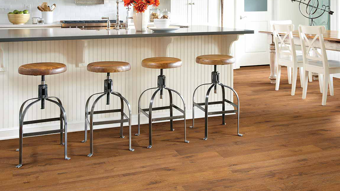 Riverdale Hickory by Shaw, laminate in kitchen